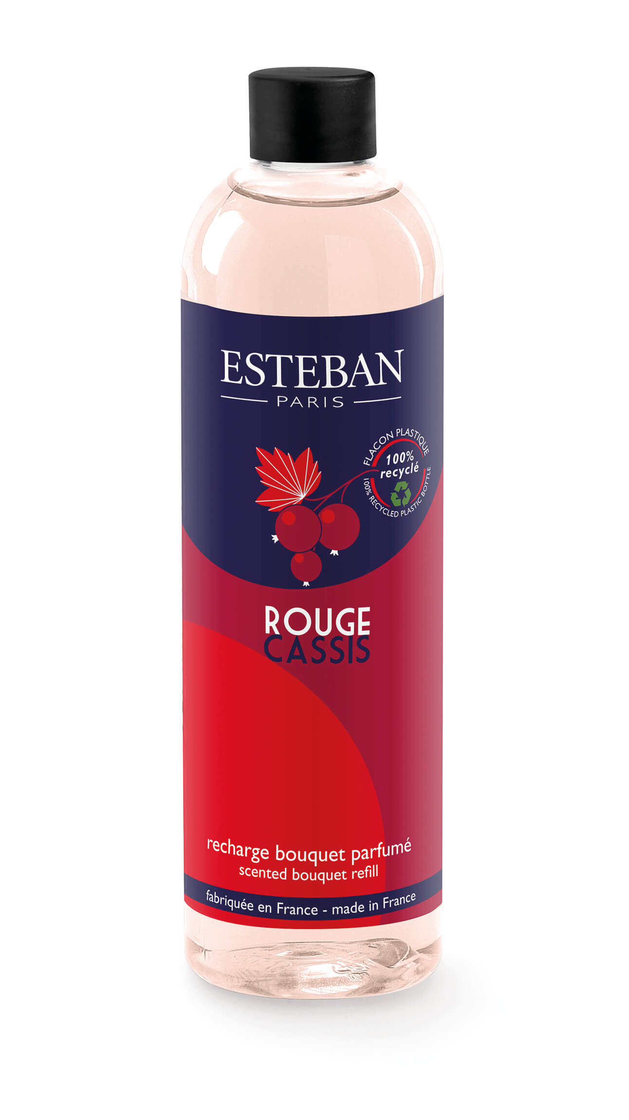 Levně Esteban Paris Parfums CLASSIC – ROUGE CASSIS NÁPLŇ DO DIFUZÉRU 250 ml 250 ml