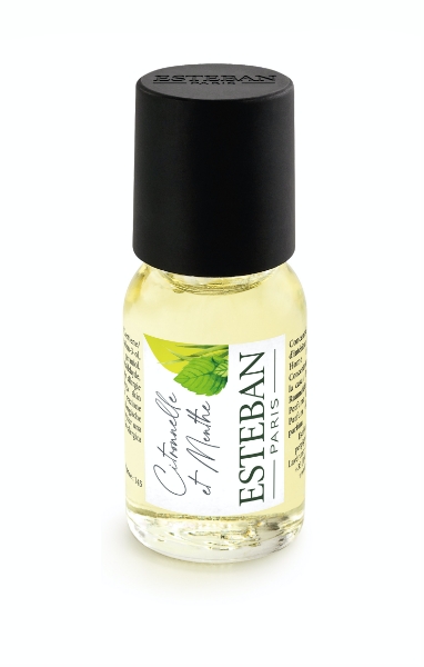 Levně Esteban Paris Parfums NATURE – LEMONGRASS & MINT AROMA OLEJ 15 ml 15 ml