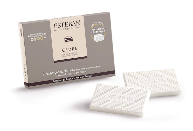 Esteban Paris Parfums ESTEBAN NÁHRADNÍ NÁPLŇ VŮNĚ DO AUTA – CEDR