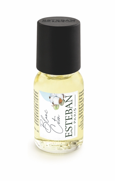 Levně Esteban Paris Parfums ESTÉBAN AROMA OLEJ NATURE - WHITE COTTON, 15 ML 15 ml