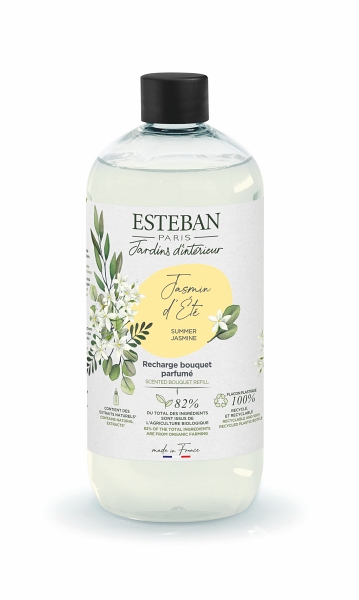 Levně Esteban Paris Parfums NATURE – SUMMER JASMINE NÁPLŇ DO DIFUZÉRU 500 ml 500 ml