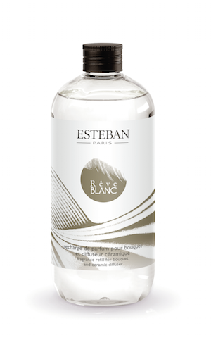 Levně Esteban Paris Parfums CLASSIC – RÉVE BLANC NÁPLŇ DO DIFUZÉRU 500 ml 500 ml