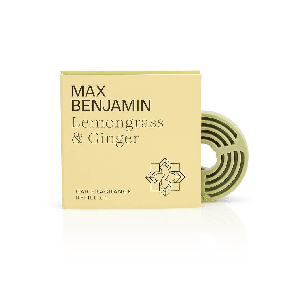 Levně Max Benjamin MAX BENJAMIN - NÁPLŇ DO VŮNĚ DO AUTA - Lemongrass and Ginger