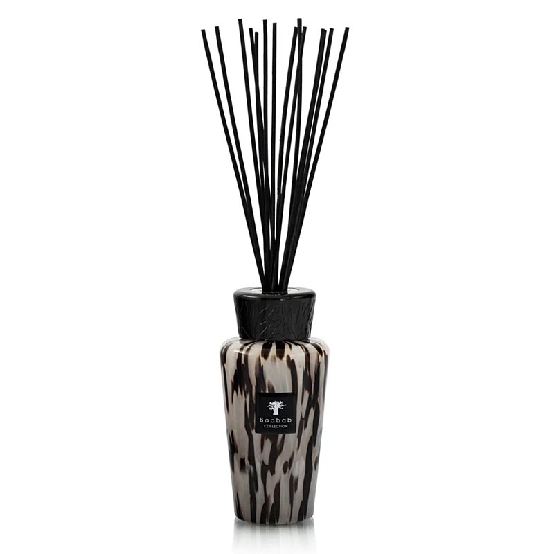 BAOBAB DIFUZÉR PEARLS BLACK 500 ML - černý, černé tyčinky - new 2026