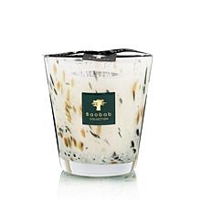 BAOBAB SVÍČKA HALONA 16 CM (1 KG) - white world