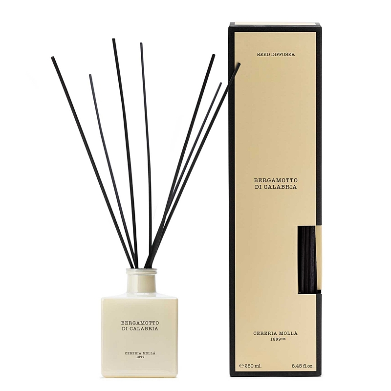 CERERIA MOLLA - Premium -  difuzér - Bergamotto di Calabria - 250 ml - krémová