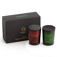 CERERIA MOLLA - Christmas edition - 2x70g svíčky - Gingerbread madeleine + Mountain pine