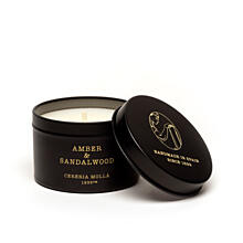 product CERERIA MOLLA - Premium - svíčka - Amber & Sandalwood - 90g - černá 