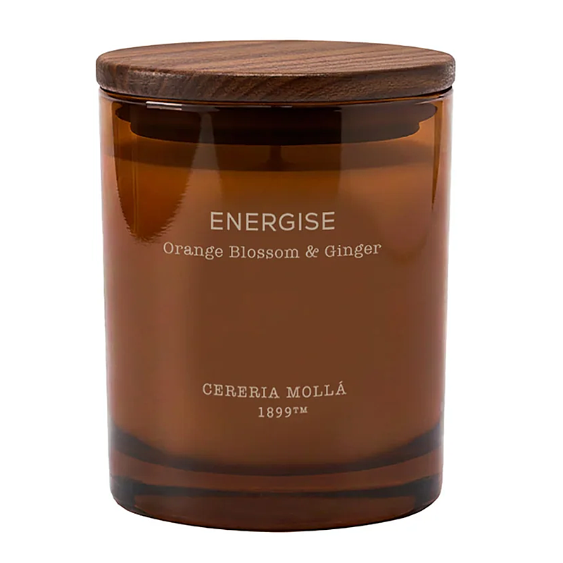 CERERIA MOLLA - Wellbeing - svíčka - ENERGISE - Orange Blossom & Ginger - 230g