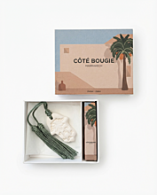 product COTE BOUGIE - GIFT SET - keramická destička + sprej 4ml - dattes 