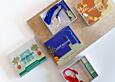 COTE BOUGIE - GIFT SET - keramická destička + sprej 4ml - dattes