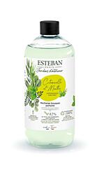 Esteban Paris Parfums NATURE – LEMONGRASS & MINT DIFFUSER-FÜLLUNG 500 ml