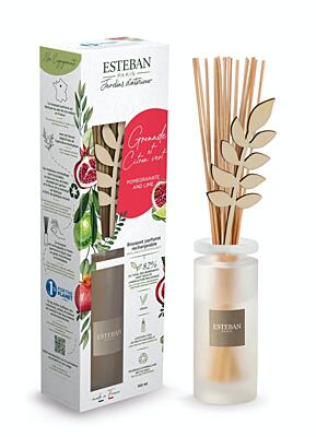 Esteban Paris Parfums NATURE – POMEGRANATE AND LIME TYČINKOVÝ DIFUZÉR 100 ml