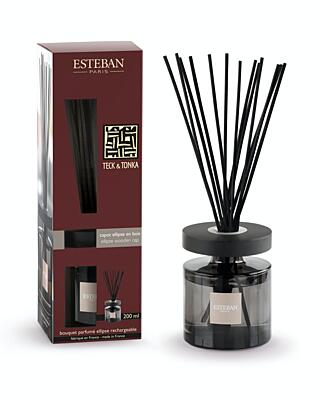 Esteban Paris Parfums CLASSIC – TECK & TONKA TYČINKOVÝ DIFUZÉR 200 ml