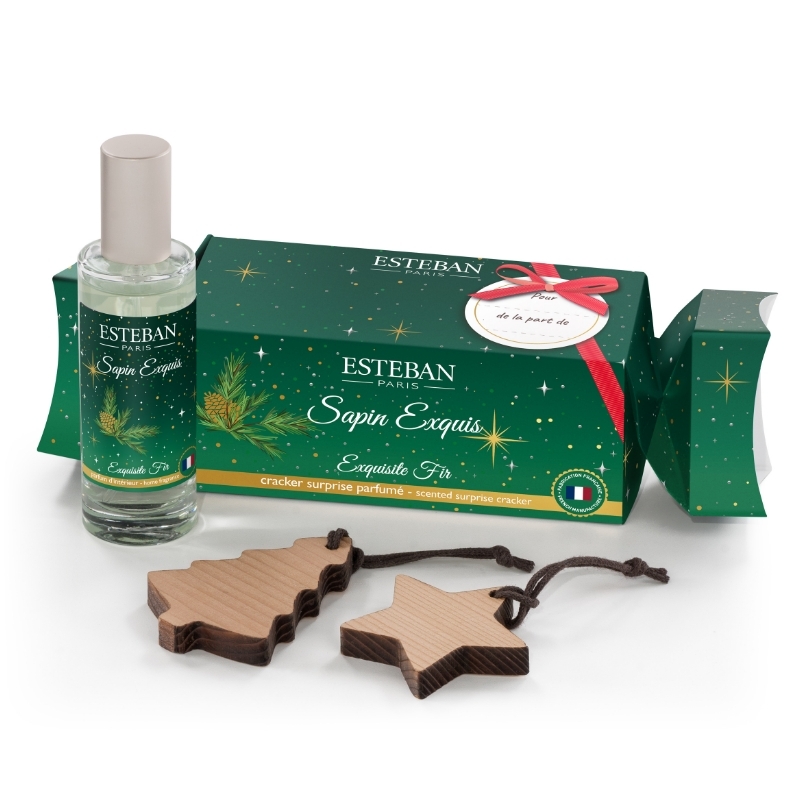ESTEBAN - DÁREČEK (sprej a přívěsek)  - VÁNOČNÍ EDICE - exquisite fir