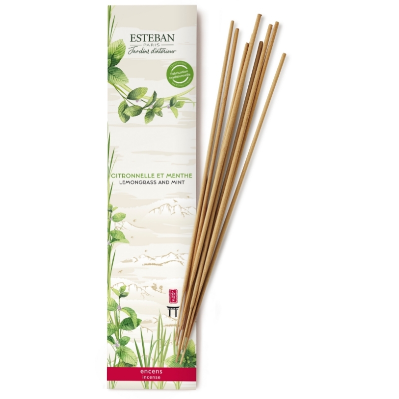 ESTEBAN - VONNÉ TYČINKY - NATURE - lemongrass & mint