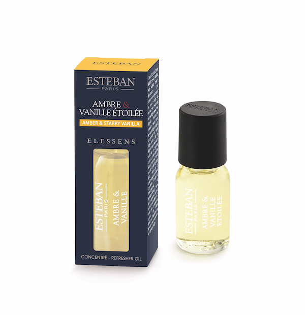 Esteban Paris Parfums ELESSENS – AMBER & STARRY VANILLA AROMA OLEJ 15 ml