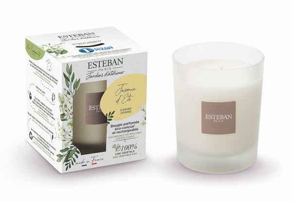 Esteban Paris Parfums NATURE – SUMMER JASMINE VONNÁ SVIEČKA  180 g