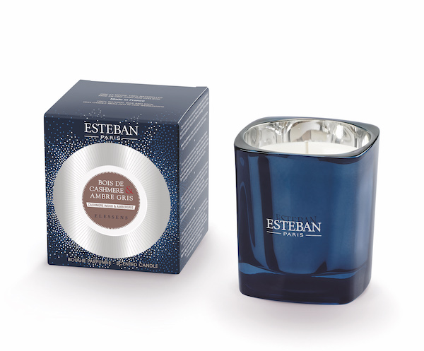 Esteban Paris Parfums ELESSENS – CASHMERE WOOD & AMBERGRIS DUFTKERZE  170 g