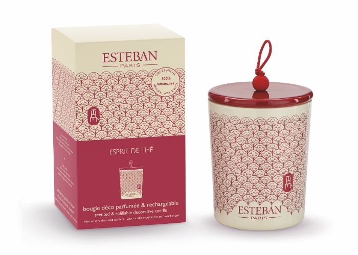 Esteban Paris Parfums CLASSIC – ESPRIT DE THÉ DUFTKERZE  170 g
