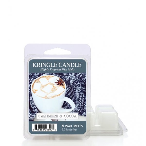 Kringle Candle CASHMERE & COCOA DUFTWACHS 64 g