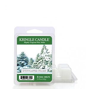 KRINGLE CANDLE, DUFTWACHSE - SNOW CAPPED FRASER, 64 G