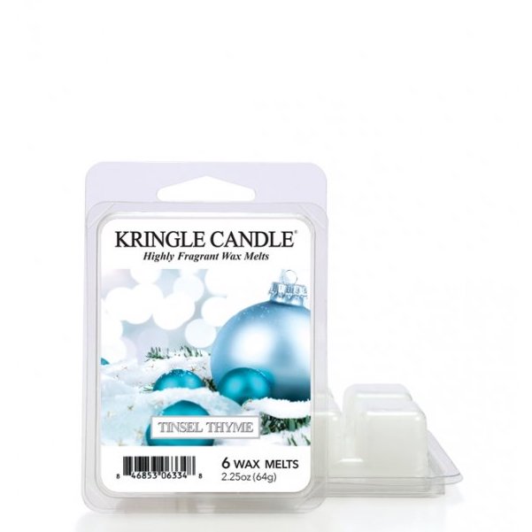 Kringle Candle TINSEL THYME ILLATOS VIASZ 64 g