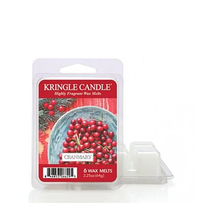 KRINGLE CANDLE, VONNÝ VOSK - CRANMARY, 64 G