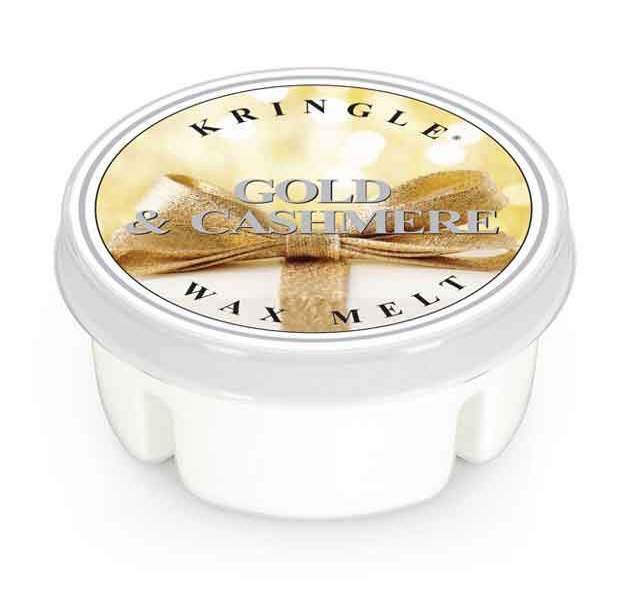 KRINGLE CANDLE ,DUFTWACHS - GOLD&CASHMERE, 35 G