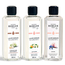 TRIOPACK 3x250 ML- MAISON BERGER - lady flower, liliflora, černá angelika