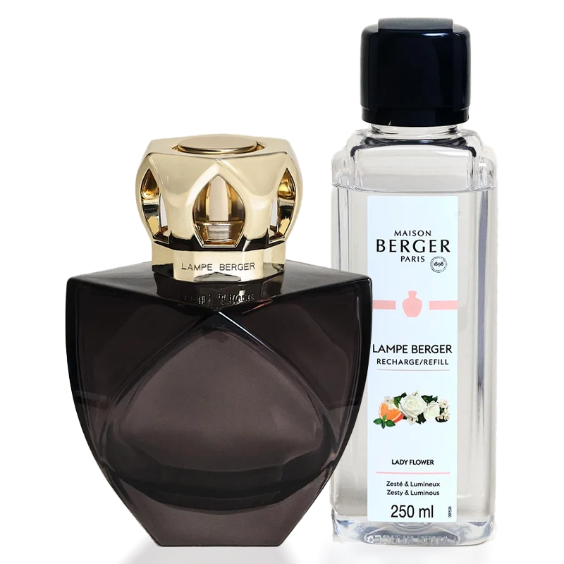 KATALYTICKÁ LAMPA 300 ML - ETERNITY - MAISON BERGER - černá + lady flower 250 ml