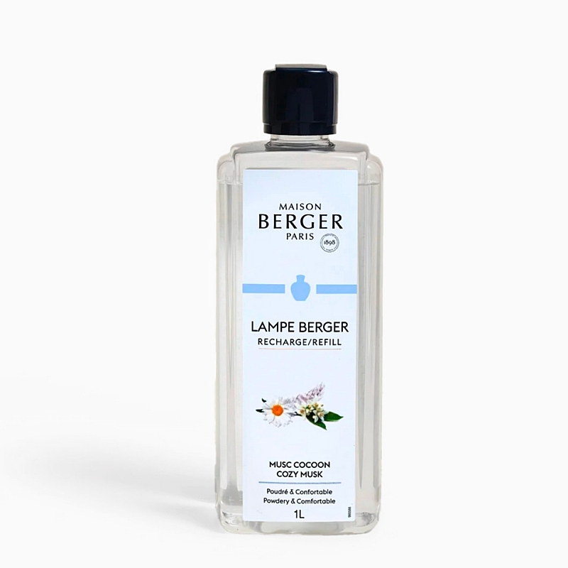 NÁPLŇ DO KAT. LAMPY 500 ML - MAISON BERGER - příjemný muškát - cozy musk