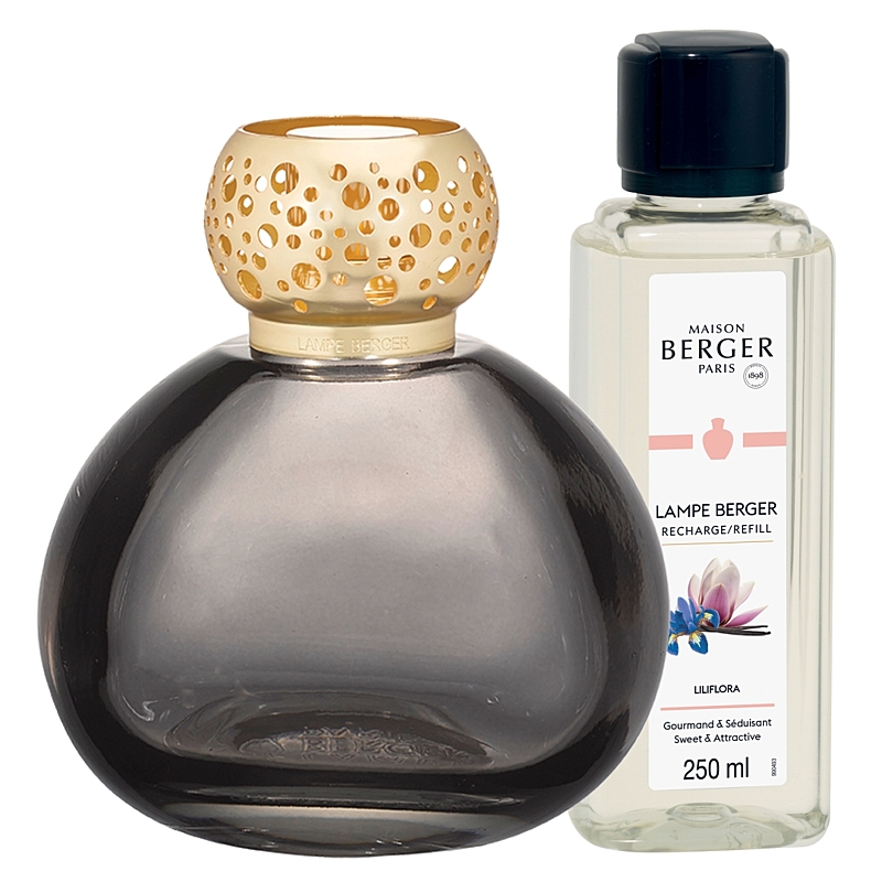 KATALYTICKÁ LAMPA 400 ML - OPHELIA - MAISON BERGER - černá + světlo květin 250 ml