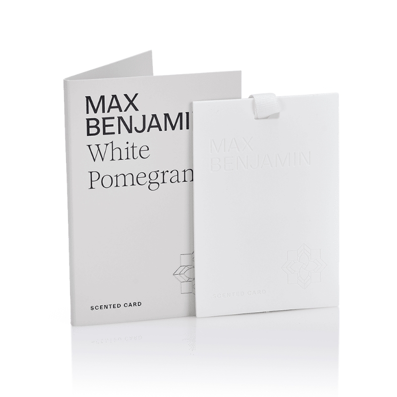 MAX BENJAMIN - VONNÁ KARTA - White pomegranate