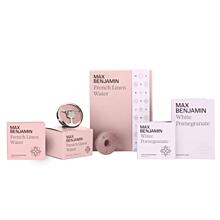 MAX BENJAMIN - CAR FRAGRANCE GIFTSET - French linen water + White pomegranate