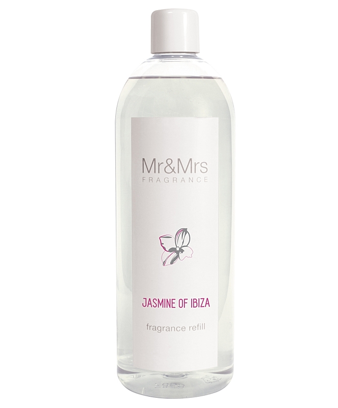 MR&MRS FRAGRANCE NÁPLŇ DO TYČINKOVÉHO DIFUZÉRU - JASMINE OF IBIZA, 1000 ML