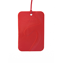 CESARE - vonná karta - červená - red - peppermint