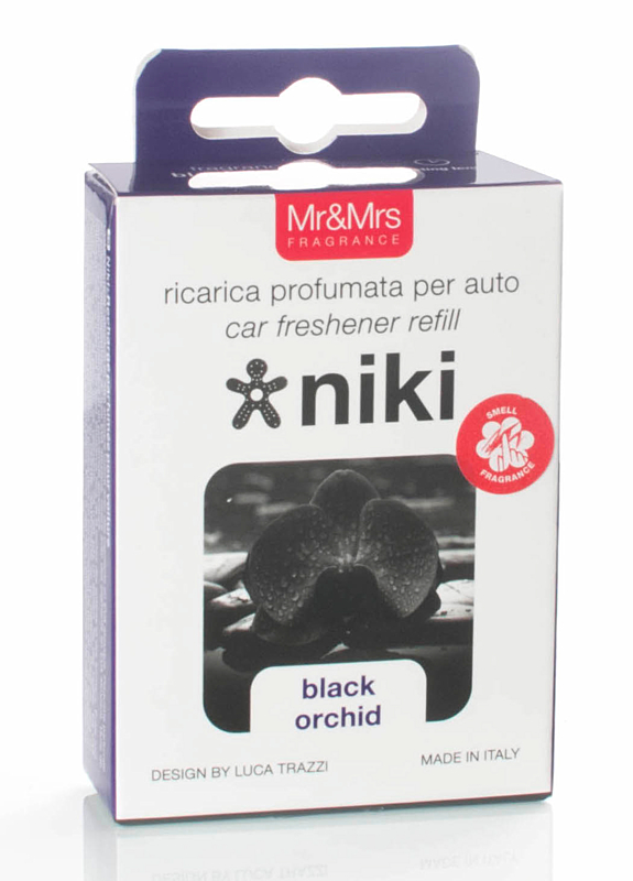 Náhradná náplň - vôňa do auta NIKI, Black Orchid