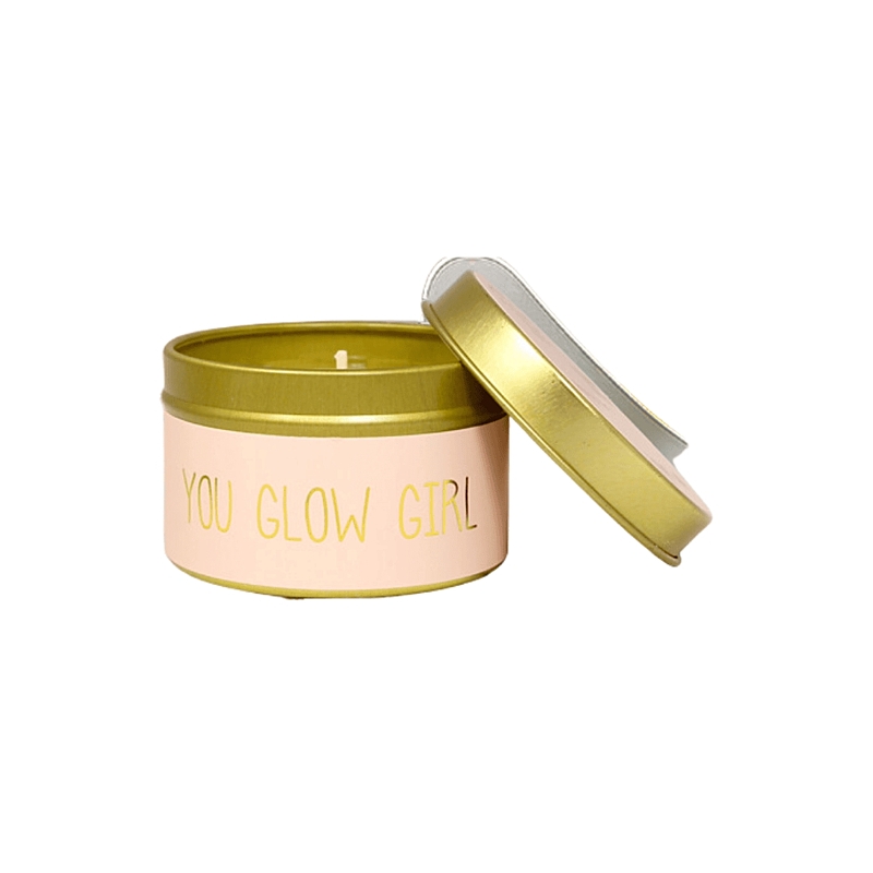 MY FLAME - SVÍČKA - YOU GLOW GIRL - green tea time