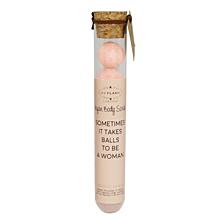 My Flame - peeling VEGAN BODY SCRUB - SOMETIMES IT TAKES BALLS TO BE A WOMAN - oriental vanilla