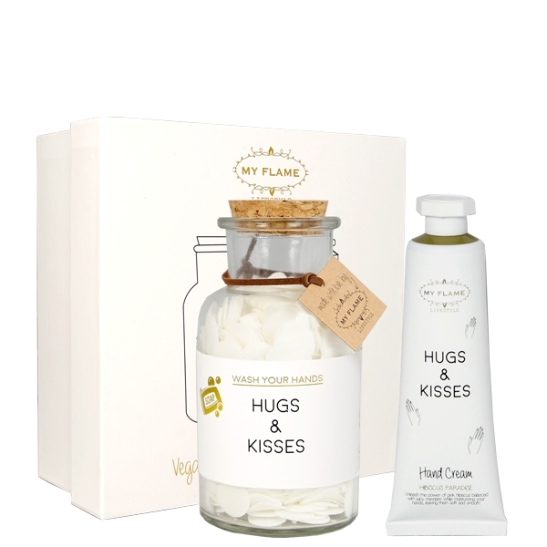 My Flame - HAND SOAP & CREAM SADA - HUGS & KISSES