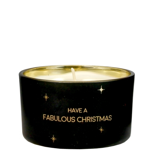 My Flame - SVÍČKA - HAVE A FABULOUS CHRISTMAS - winter wood