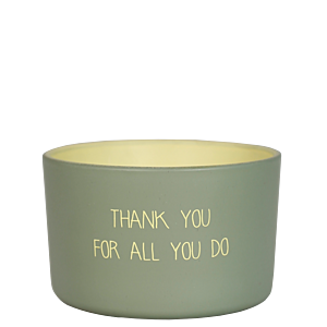 My Flame - SVÍČKA - OUTDOOR - THANK YOU FOR ALL YOU DO - bella citronella