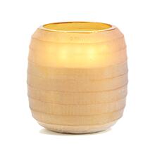 product ONNO - SVÍČKA WAVES L - phuket lotus - yellow - žlutá 