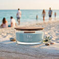 WOODWICK - Svíčka  loď - 453 g - Cedarwood & Ocean Moss