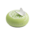 Porcelánový aroma difuzér motýlek, zelený, Chando, White Gardenia