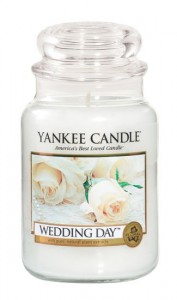 Sviečka v skle veľká, YANKEE CANDLE, Wedding Day