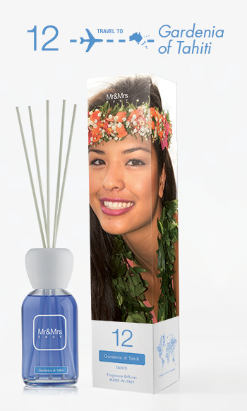 Mr&Mrs Fragrance Easy diffúzor - Gardenia di Tahiti (Tahiti kert)