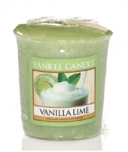 Sviečka Votiv, YANKEE CANDLE, Vanilla Lime
