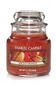 Svíčka ve skle malá, YANKEE CANDLE, Spiced Orange